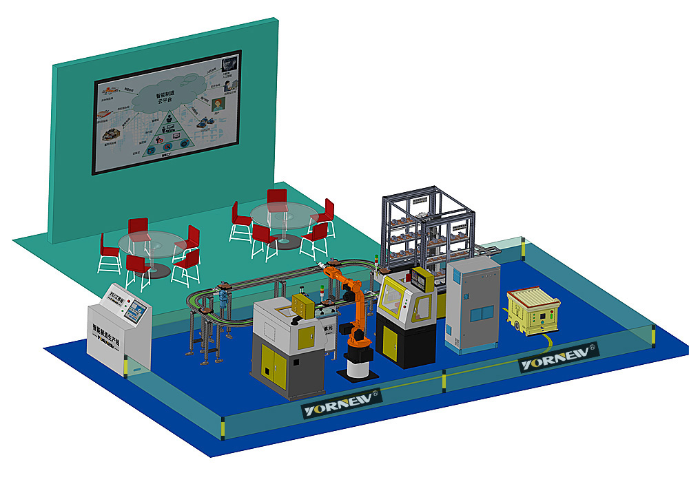 工業(yè)4.0智能制造生產線實訓系統(tǒng)